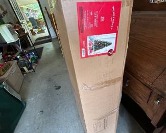 #92	6.5'  x 30 Inches Wide Prelit Christmas Tree - 250 mini lights	 $20.00 			