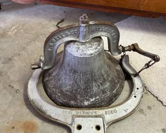 #96	Heavy Dinner Bell - Bell & Co. Hillsboro - 14x14	 $75.00 			