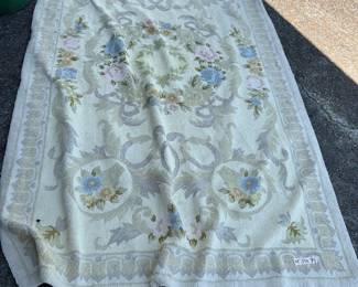 #4	Hooked Rug Cream/Gray 59-94" - 100 Percent Cotton	 $75.00 			