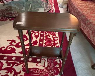 #17	Bookshelf End Table - 19x12x22	 $75.00 			
