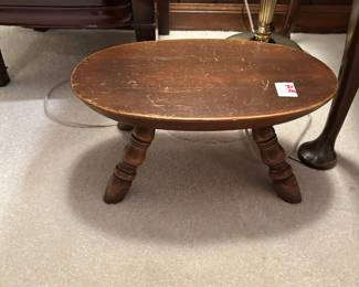 #34	Wood Primitive Stool - 15x9x 7	 $20.00 			