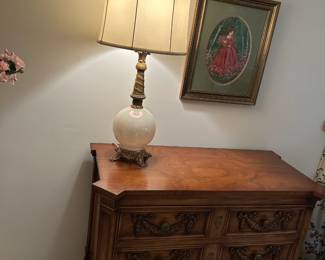 #187	Karger's 3 drawer chest 43x21x36	 $175.00 			