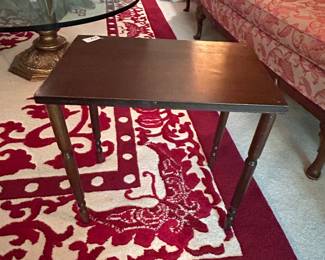 #16	Wood Side Small  End Table - 18x12x17	 $25.00 			