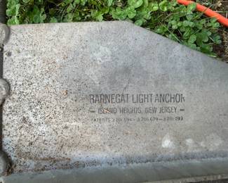 #66	Large Anchor- Barnegat Lite Anchor	 $40.00 			