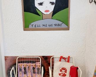 NEW #marelovesu painting, MCM metal chairs, Syriana Tate Dolls +