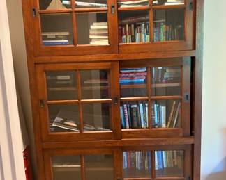 Arhaus Glassfront Bookcase 