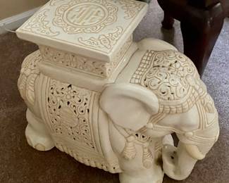 Vintage Elephant Plant Stands (2)