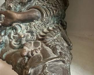 Bronze sculpture by Linda Strong 