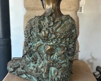 Bronze sculpture by Linda Strong 
