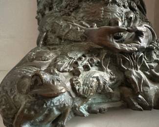 Bronze sculpture by Linda Strong 