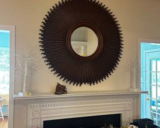 Large Round Mirror