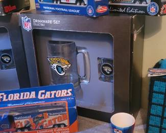 Florida Gators and Jaguar Colldctables