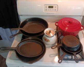 Cast iron skillets