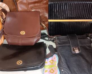 Vintage Coach purses, Ted Baker clutch purse