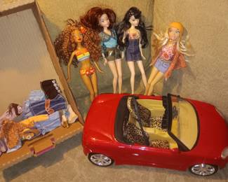 My Scene Barbie dolls and accessories1