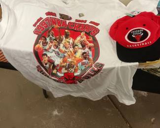 NWT 1997 Bulls NBA Champs tshirt