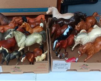 Breyer horses, more than shown