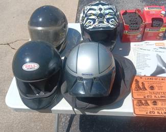 motorcycle helmets