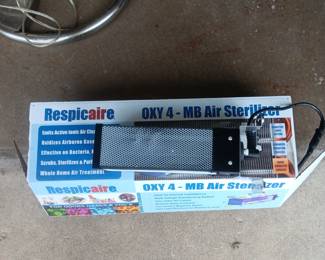 Respicaire oxygen 4 mb air sterilizer new