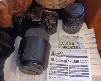 Minolta 35mm film camera
