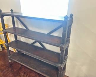 Englishb19th century Open bookshelves