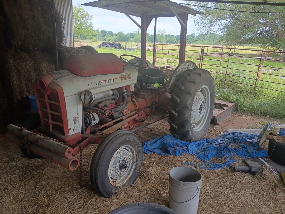 ‘58 Ford tractor-propane
