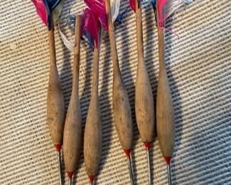 Vintage Wood Darts.Japan