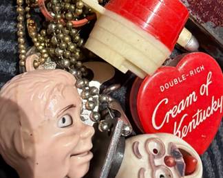 Vintage Quirky Key Chains