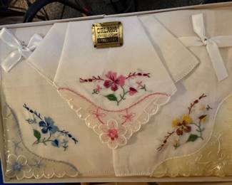 Vintage Never used Hankies NRFB