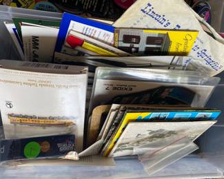 Ephemera, paper, political, sports, advertising 