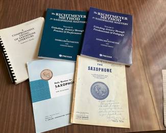 Saxophone Books