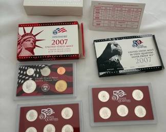 2007 US Silver Coin Proof Set