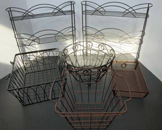 Metal Baskets  Racks