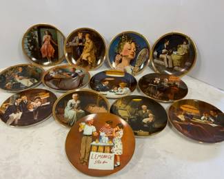 Norman Rockwell Wall Plates