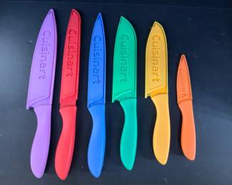 Colorful Cuisinart Knives