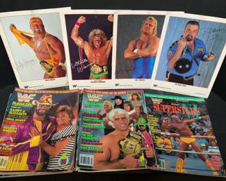 WWE Early 1990s Magazines  Promo Photos