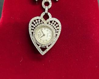 Landau Watch Brooch