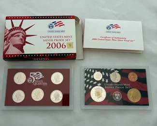2006 US Silver Proof Coin Set