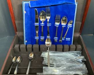 Multiple Stainless Steel Flatware Including Pieces From Japan