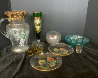 Variety Of Glassware