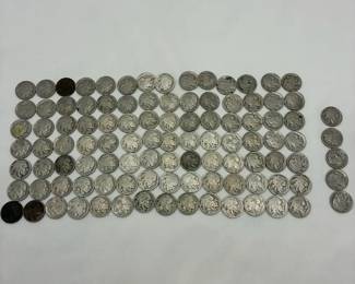 130 Buffalo Nickels
