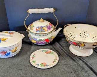 Vintage Enamel Kitchenware