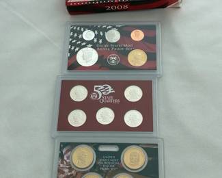 2008 US Silver Coin Proof Set