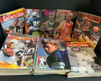 Box Of Beckett Sports Magazines
