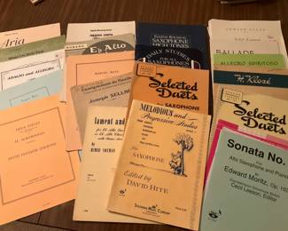 Misc. Saxophone Music Lot One
