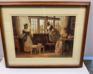 Fair Deceivers By Charles HaighWood Print