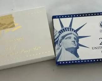 2007  2008 US Coin Proof Sets