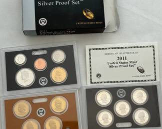 2011 Silver US Coin Proof Set