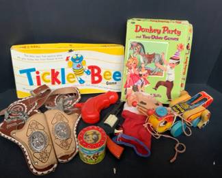 Vintage Toys  Games