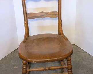 Vintage Wood Rocker